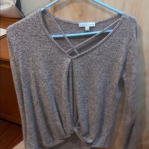 Light Purple/Grey Sweater